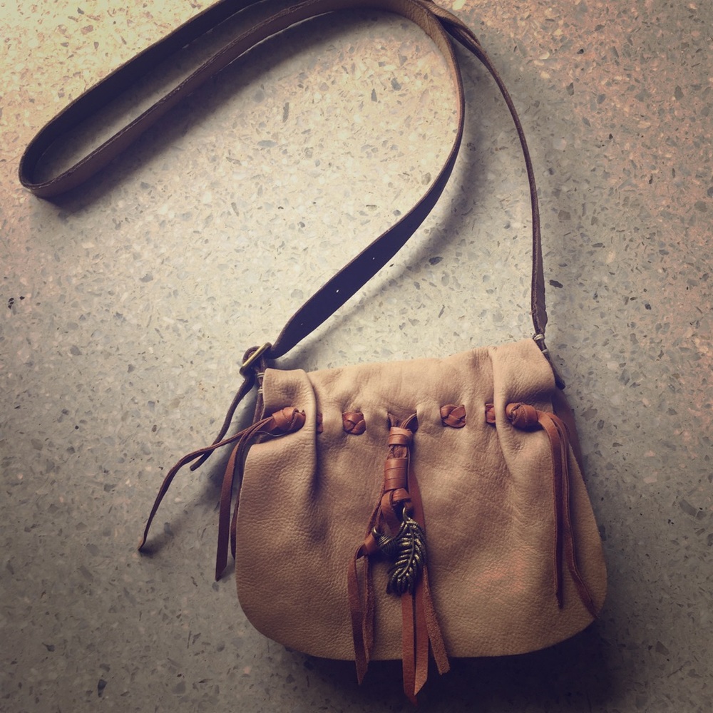 Lucky brand real leather purse